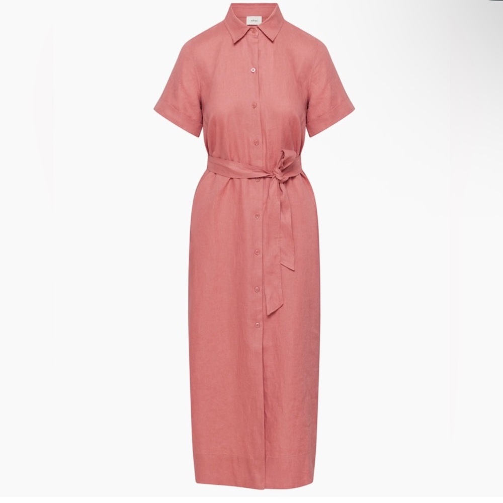 Aritzia - Wilfred - Eleta Linen Maxi Dress